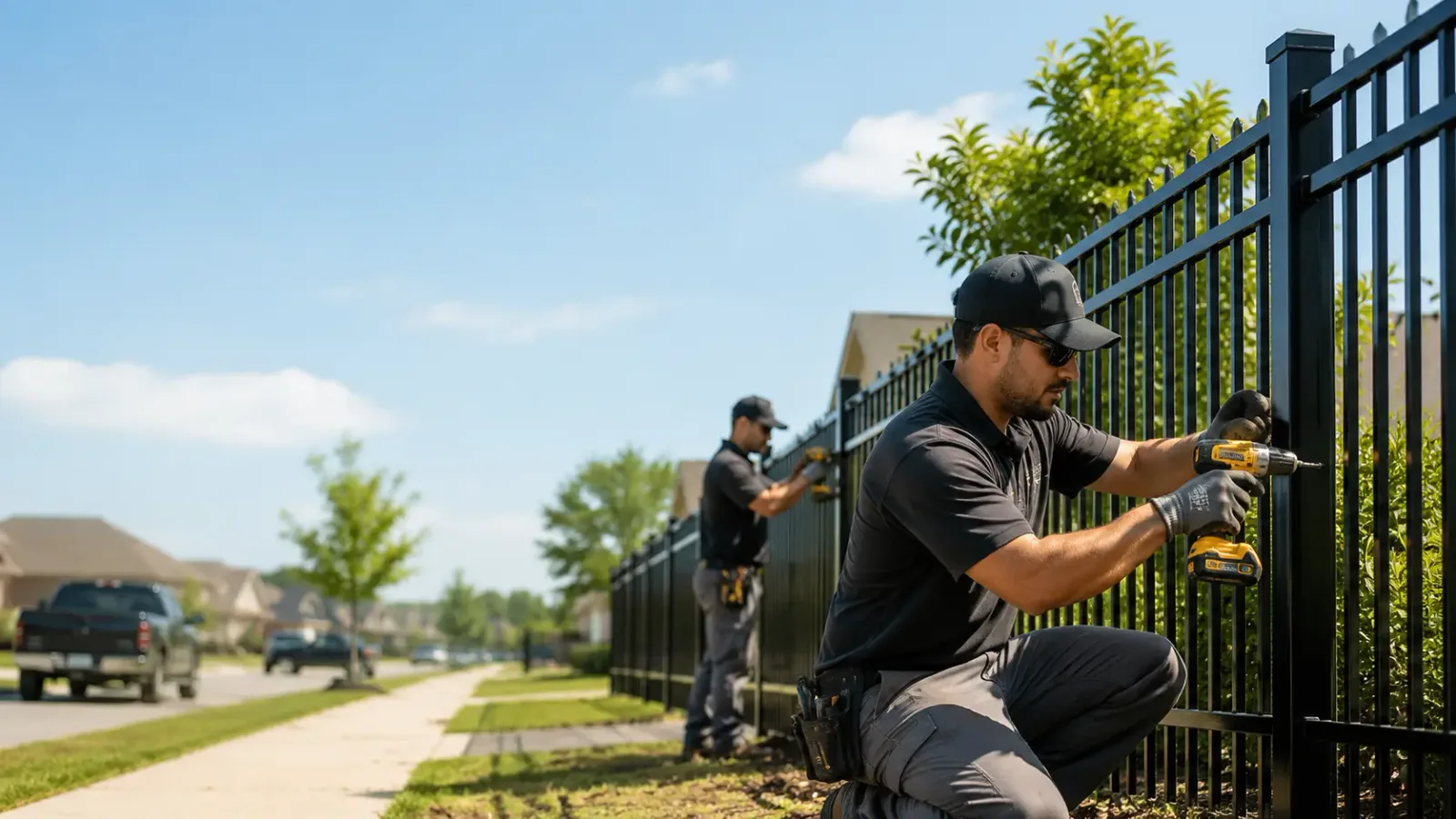 Metal Fence Installation in Hillsborough, NJ